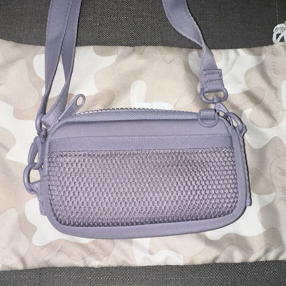 Dagne Dover Lilac Crossbody Camera Bag